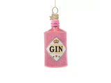 Vondels Gin flaske Ornament, Pink - H10