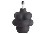 Light & Living, CARILO, Lampefod, Mat sort, Keramik, Ø:33 x H:50 cm