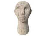 3 stk. Talvik figurer i brun, gå og råhvid cement fra Villa Collection