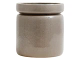 Nordal, Isa, Urtepotte, Grå, Stentøj, H:27,5 x Dia:25 cm