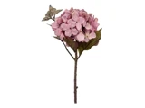 Nordiq, Kunstig, Hortensia, Stilk, Lilla, Plastik, L:45 cm