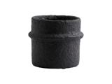Nordal, ROTE, Urtepotte No. 2, Sort, Cement, H:12 x Dia:10 cm