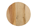 Ib Laursen, UNIKA, Rundt, Dekobræt, Natur, Træ, H:2 x Dia:30 cm