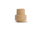 Ro Collection Hurricane Ceramic, Soft Ochre - H10xØ9 cm