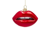 Vondels Læber Ornament, Rød - H7,5