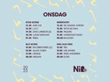 2x Backstage adgang og VIP til onsdag på Nibe festival