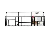 Rack magasinholder fra House Doctor - sort