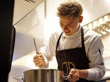 3-retters menu for 2 til Restaurant JA i Holstebro