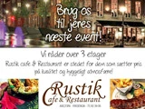 Gavekort 300 kr. til RUSTIK CAFE OG RESTURANT