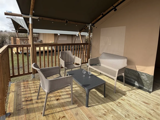 Miniferie for familien i glamping safaritelt ved Limfjorden på Hvalpsund Familie Camping