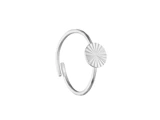 GRUNDLED, Scarlett, Ring, Sølvbelagt, Sterling sølvbelagt messing, Justerbar