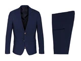 Navy jakkesæt fra Bertoni (valgfri størrelse)