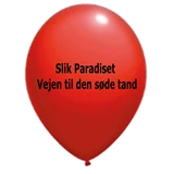 100 festlige balloner med dit eget tryk - konfirmation, bryllup, fest eller firma.