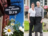 Romantikophold m/3-retters menu på Gram Slotskro 