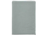 Södahl Organic, Wave, Sengetøj, Teal, 100% Økologisk Bomuld, B:140 x L:200 cm