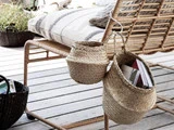 2 stk. Tanger kurve fra House Doctor - H:36.5 x Dia:32 cm H:18.5x Dia:24 cm
