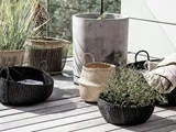 2 stk. Tanger kurve fra House Doctor - H:36.5 x Dia:32 cm H:18.5x Dia:24 cm
