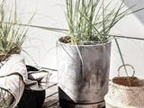 2 stk. Tanger kurve fra House Doctor - H:36.5 x Dia:32 cm H:18.5x Dia:24 cm