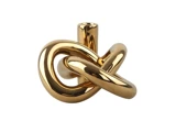 Cooee Design, Lykke, One, Lysestage, Gold, Metal, L:15 × B:13,5 × H:10 cm