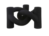 Cooee Design, Lykke Three, Lysestage, Black, Metal, L:18 × B:15 × H:10 cm
