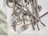 Ib Laursen, Godfred, Gaffel, Rustfrit stål, Sæt af 4 stk., L:22,8 cm
