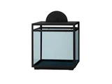 AYTM, TURRIS lanterne, pale mint/black, jern/glas, L23xW23xH30,5