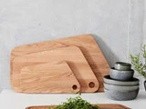 Andersen Furniture, U3, skærebræt, large, massivt egetræ, L: 57 cm B: 30 cm