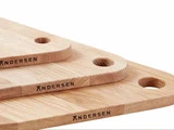 Andersen Furniture, U3, skærebræt, large, massivt egetræ, L: 57 cm B: 30 cm