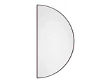 2 stk. UNITY spejl 1/2 cirkel fra AYTM - bordeaux