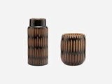 Pimpi vase og urtepotte i glas fra House Doctor