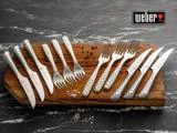 6 sæt Weber steakbestik