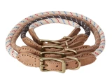 OYOY Zoo, Perry, Hundehalsbånd, Caramel, Nylon, Læder, Small, Dia:0,8 x L:46 cm