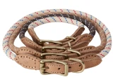 OYOY Zoo, Perry, Hundehalsbånd, Caramel, Nylon, Læder, Large, Dia:0,8 x L:64 cm
