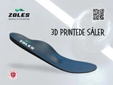 1 par valgfri 3D-printede såler fra Zoles