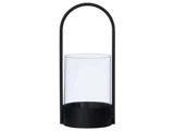 2 stk. Zozo lanterner i Sort Metal fra Lauvring - Ø:17 x H:38 cm