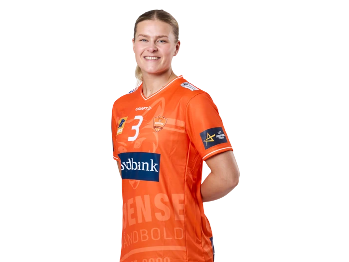 Match Worn EHF Champions League hjemmebanetrøje - Nr. 3 Maren Aardahl 24/25