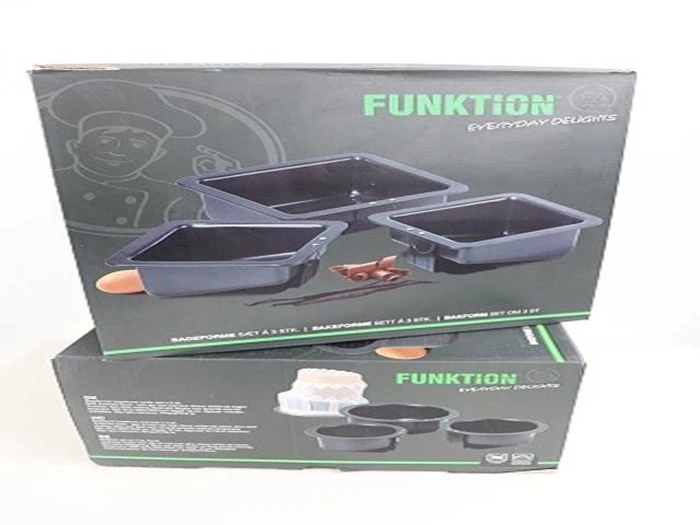 6 specielle kageforme "det skæve tårn" Rund & Firkantet 