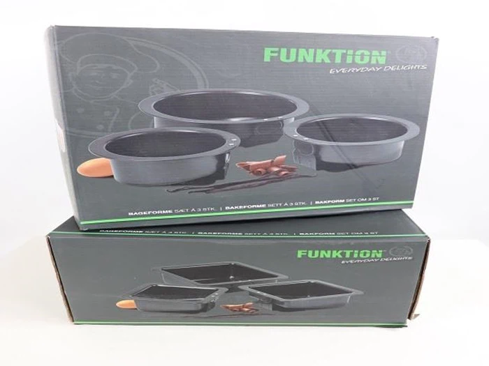 6 specielle kageforme "det skæve tårn" Rund & Firkantet 