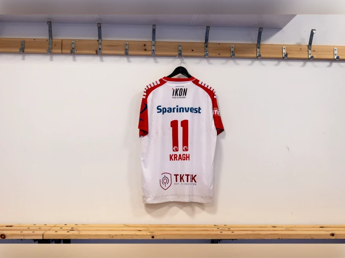 #11 Cornelius Kraghs matchworn trøje i str. XL