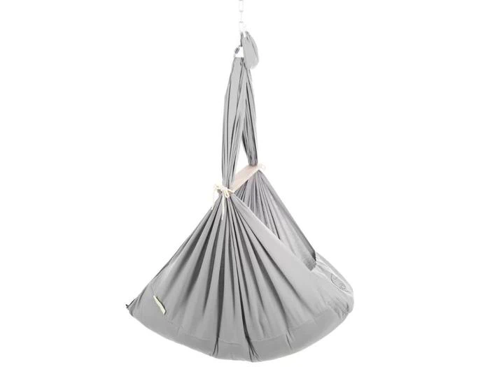 NONOMO Slyngevugge m/uldmadras – Grå