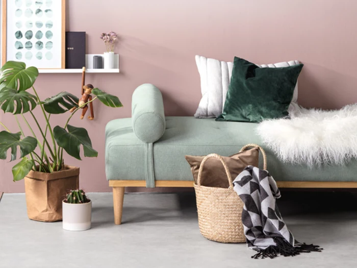 Georgia Daybed dusty Green fra Sinnerup