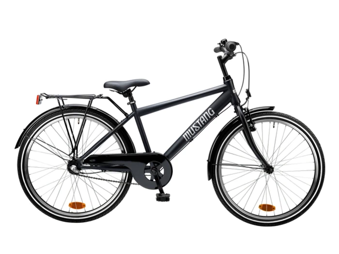 Mustang model Deep 24"drenge cykel, 3 gear, sort