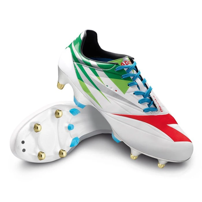 Diadora fodboldstøvler med lange knopper (Str. 42)