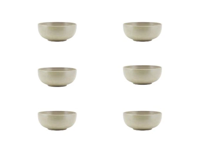 6 stk. Ceramic skåle fra Nicolas Vahe