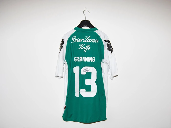 Jeppe Grønning's match worn-trøje fra Viborg FF's 2012-13-sæson