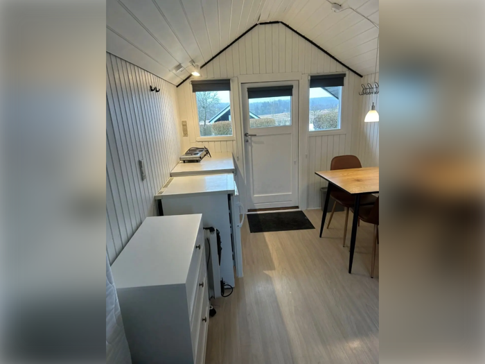 Miniferie i hytte på Løgballe Camping - natur og ro nær Vejle Fjord