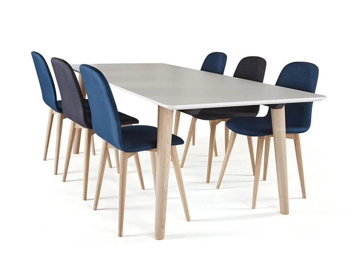 OBLIQUE hvid dansk designet spisebord fra PBJ Designhouse