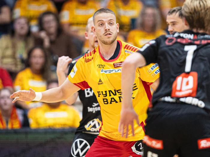 Andreas Nielsen Matchworn trøje med autograf