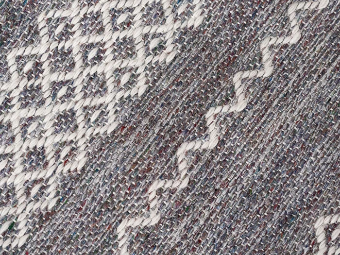 House Doctor, Ciero, Tæppe, Lysegrå, Recycled, Polyester, B:85 x L:130 cm