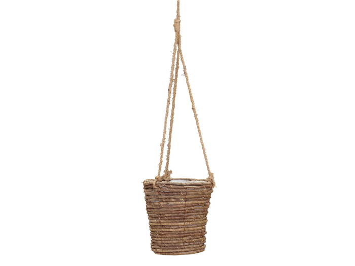 House Doctor, Hover, Urtepotter, Natur, Bananblade, Sæt af 2 stk., H:23xDia:16 cm x H:18xDia:14 cm